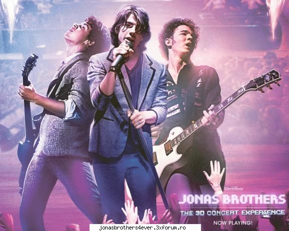 Jonas Brothers: The 3D Concert Experience - ce naj da sa ruleze filmu' shi la noi .. :( - News